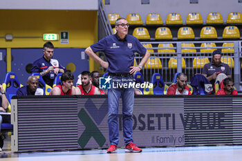 2024-04-08 - Sandro Dell’Angelo (head coach Riviera Banca Basket Rimini) - REALE MUTUA BASKET TORINO VS RIVIERABANCA BASKET RIMINI - ITALIAN SERIE A2 - BASKETBALL