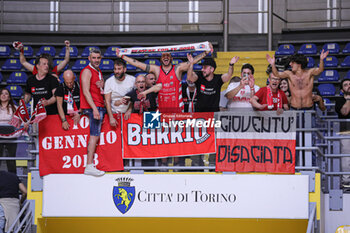 2024-04-08 - Riviera Banca Basket Rimini supporters - REALE MUTUA BASKET TORINO VS RIVIERABANCA BASKET RIMINI - ITALIAN SERIE A2 - BASKETBALL