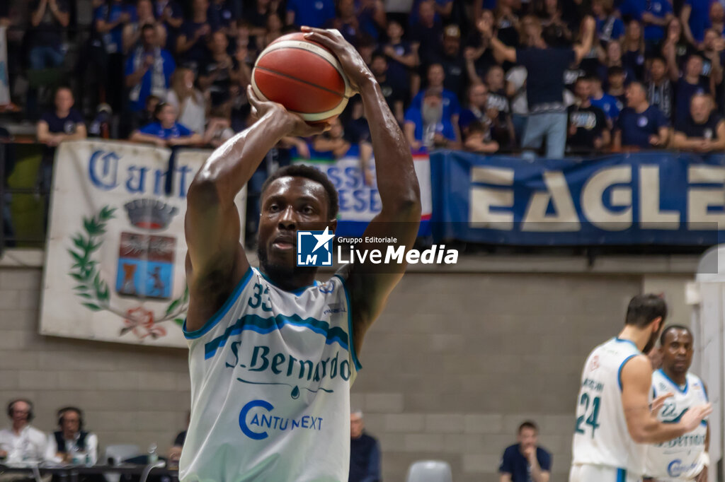 Acqua S.Bernardo Cantù vs UCC Assigeco Piacenza - ITALIAN SERIE A2 - BASKETBALL