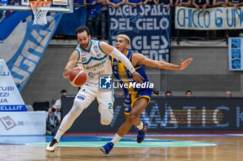 2024-05-05 - Riccardo Moraschini (Pallacanestro Cantu) during playoff the italian basketball LBN A2 championship match Acqua S. Bernardo Cantu vs UEB Gesteco Cividale at PalaFitLineDesio, Desio, Italy on Maj 5, 2024 - PALLACANESTRO CANTù VS GESTECO CIVIDALE - ITALIAN SERIE A2 - BASKETBALL
