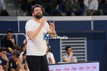 09/05/2024 - Davide Villa, coach Wegreenit Urania Basket Milano - PLAYOFF - URANIA MILANO VS TEZENIS VERONA - SERIE A2 - BASKET