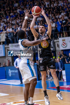 2024-05-21 - Monaldi Diego (APU Udine) during semifinal playoffs game2 of the italian A2 basketball championship between Acqua S. Bernardo Cantu vs Apu Old Wild West Udine at PalaFitLineDesio, Desio, Italy on Maj 21, 2024 - ACQUA S.BERNARDO CANTU VS APU OLD WILD WEST UDINE - ITALIAN SERIE A2 - BASKETBALL