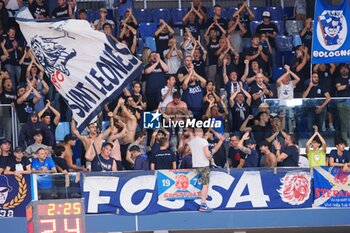 2024-09-29 - Supporters of Fortitudo Bologna - WEGREENIT URANIA MILANO VS FLATS SERVICE FORTITUDO BOLOGNA - ITALIAN SERIE A2 - BASKETBALL