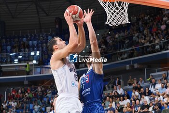 2024-09-29 - Giordano Pagani (Wegreenit Urania Basket Milano) - WEGREENIT URANIA MILANO VS FLATS SERVICE FORTITUDO BOLOGNA - ITALIAN SERIE A2 - BASKETBALL