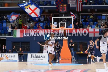 2024-10-05 - Wegreenit Urania Basket Milano supporters - WEGREENIT URANIA MILANO VS UCC ASSIGECO PIACENZA - ITALIAN SERIE A2 - BASKETBALL