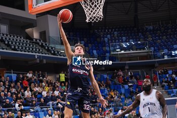 2024-10-05 - Federico Bonacini (UCC Assigeco Piacenza) - WEGREENIT URANIA MILANO VS UCC ASSIGECO PIACENZA - ITALIAN SERIE A2 - BASKETBALL