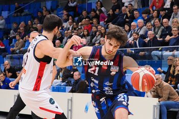 2024-10-16 - Matteo Pollone (Real Sebastiani Rieti) - WEGREENIT URANIA MILANO VS REAL SEBASTIANI RIETI - ITALIAN SERIE A2 - BASKETBALL