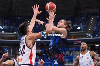 2024-10-16 - Alexander Cicchetti (Real Sebastiani Rieti) - WEGREENIT URANIA MILANO VS REAL SEBASTIANI RIETI - ITALIAN SERIE A2 - BASKETBALL