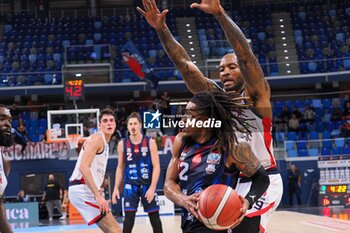 2024-10-16 - Jaaziel Johnson (Real Sebastiani Rieti) - WEGREENIT URANIA MILANO VS REAL SEBASTIANI RIETI - ITALIAN SERIE A2 - BASKETBALL