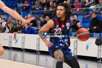 2024-10-16 - Jaaziel Johnson (Real Sebastiani Rieti) - WEGREENIT URANIA MILANO VS REAL SEBASTIANI RIETI - ITALIAN SERIE A2 - BASKETBALL