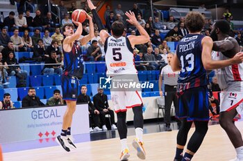 2024-10-16 - Alvise Sarto (Real Sebastiani Rieti) - WEGREENIT URANIA MILANO VS REAL SEBASTIANI RIETI - ITALIAN SERIE A2 - BASKETBALL