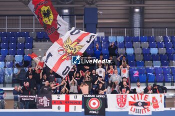 2024-11-23 - Supporters of Unieuro Forli - WEGREENIT URANIA MILANO VS UNIEURO FORLì - ITALIAN SERIE A2 - BASKETBALL