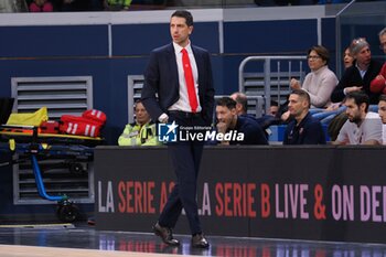 2024-11-23 - Antimo Martino, head coach Unieuro Forli - WEGREENIT URANIA MILANO VS UNIEURO FORLì - ITALIAN SERIE A2 - BASKETBALL