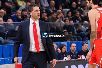 2024-11-23 - Antimo Martino, head coach Unieuro Forli - WEGREENIT URANIA MILANO VS UNIEURO FORLì - ITALIAN SERIE A2 - BASKETBALL