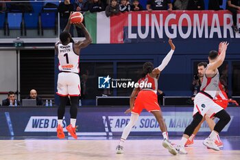 2024-11-23 - Giddy Potts (Wegreenit Urania Basket Milano) - WEGREENIT URANIA MILANO VS UNIEURO FORLì - ITALIAN SERIE A2 - BASKETBALL