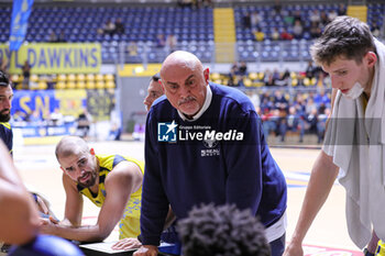 2024-10-16 - Matteo Boniciolli (head coach Reale Mutua Basket Torino) - REALE MUTUA TORINO VS VALTUR BRINDISI - ITALIAN SERIE A2 - BASKETBALL