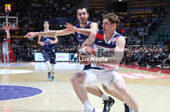 2024-10-09 - Nicola Giordano (Fortitudo) during the italian basketball LBN A2 series championship match Fortitudo Flats Services Bologna Vs Agribertocchi Orzinuovi - Bologna, Italy, October 09, 2024 at Paladozza sports hall - Photo: Michele Nucci - FORTITUDO BOLOGNA VS ORZINUOVI  - ITALIAN SERIE A2 - BASKETBALL