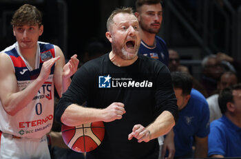 2024-10-09 - Devis Cagnardi head coach of Fortitudo during the italian basketball LBN A2 series championship match Fortitudo Flats Services Bologna Vs Agribertocchi Orzinuovi - Bologna, Italy, October 09, 2024 at Paladozza sports hall - Photo: Michele Nucci - FORTITUDO BOLOGNA VS ORZINUOVI  - ITALIAN SERIE A2 - BASKETBALL