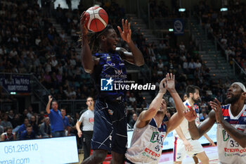 2024-10-09 - Jarvis Williams (Orzinuovi) during the italian basketball LBN A2 series championship match Fortitudo Flats Services Bologna Vs Agribertocchi Orzinuovi - Bologna, Italy, October 09, 2024 at Paladozza sports hall - Photo: Michele Nucci - FORTITUDO BOLOGNA VS ORZINUOVI  - ITALIAN SERIE A2 - BASKETBALL