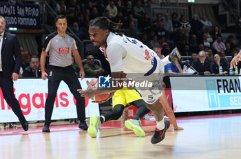 2024-11-10 - Kenny Gabriel (Fortitudo) during the italian basketball LBN A2 series championship match Fortitudo Flats Services Bologna Vs Reale Mutua Torino at Paladozza sports hall. Bologna, Italy, November 10, 2024 - Photo: Michele Nucci - FORTITUDO BOLOGNA VS BASKET TORINO - ITALIAN SERIE A2 - BASKETBALL