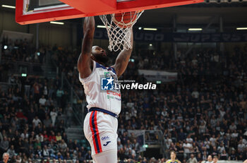 2024-11-10 - Deshawn Freeman (Fortitudo) during the italian basketball LBN A2 series championship match Fortitudo Flats Services Bologna Vs Reale Mutua Torino at Paladozza sports hall. Bologna, Italy, November 10, 2024 - Photo: Michele Nucci - FORTITUDO BOLOGNA VS BASKET TORINO - ITALIAN SERIE A2 - BASKETBALL