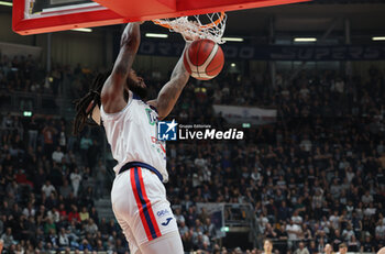 2024-11-10 - Deshawn Freeman (Fortitudo) during the italian basketball LBN A2 series championship match Fortitudo Flats Services Bologna Vs Reale Mutua Torino at Paladozza sports hall. Bologna, Italy, November 10, 2024 - Photo: Michele Nucci - FORTITUDO BOLOGNA VS BASKET TORINO - ITALIAN SERIE A2 - BASKETBALL