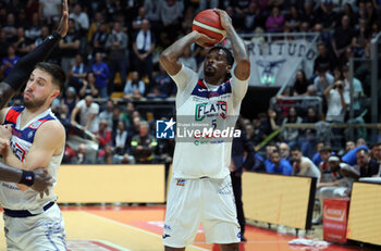 2024-11-10 - Kenny Gabriel (Fortitudo) during the italian basketball LBN A2 series championship match Fortitudo Flats Services Bologna Vs Reale Mutua Torino at Paladozza sports hall. Bologna, Italy, November 10, 2024 - Photo: Michele Nucci - FORTITUDO BOLOGNA VS BASKET TORINO - ITALIAN SERIE A2 - BASKETBALL