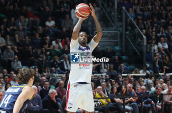 2024-11-10 - Kenny Gabriel (Fortitudo) during the italian basketball LBN A2 series championship match Fortitudo Flats Services Bologna Vs Reale Mutua Torino at Paladozza sports hall. Bologna, Italy, November 10, 2024 - Photo: Michele Nucci - FORTITUDO BOLOGNA VS BASKET TORINO - ITALIAN SERIE A2 - BASKETBALL