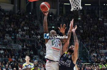 2024-11-10 - Deshawn Freeman (Fortitudo) during the italian basketball LBN A2 series championship match Fortitudo Flats Services Bologna Vs Reale Mutua Torino at Paladozza sports hall. Bologna, Italy, November 10, 2024 - Photo: Michele Nucci - FORTITUDO BOLOGNA VS BASKET TORINO - ITALIAN SERIE A2 - BASKETBALL