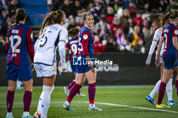 2024-01-17 - Lucy Bronze of Barcelona seen during the women football match valid for the semi final of the Spanish Supercopa tournament between Barcelona and Real Madrid played at Estadio Butarque in Leganes, Spain. - BARCELONA VS REAL MADRID - OTHER - SOCCER