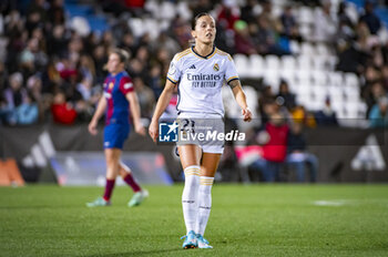 2024-01-17 - Claudia Zornoza of Real Madrid seen during the women football match valid for the semi final of the Spanish Supercopa tournament between Barcelona and Real Madrid played at Estadio Butarque in Leganes, Spain. - BARCELONA VS REAL MADRID - OTHER - SOCCER