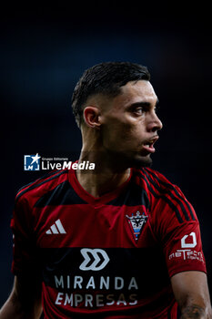 2024-02-17 - Gabri Martinez (CD Mirandes) during a La Liga Hypermotion match between RCD Espanyol and CD Mirandes at Stage Front Stadium, in Barcelona, ,Spain on February 17, 2024. Photo by Felipe Mondino - RCD ESPANYOL - CD MIRANDES - OTHER - SOCCER