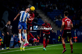 2024-02-17 - Pere Milla (RCD Espanyol) during a La Liga Hypermotion match between RCD Espanyol and CD Mirandes at Stage Front Stadium, in Barcelona, ,Spain on February 17, 2024. Photo by Felipe Mondino - RCD ESPANYOL - CD MIRANDES - OTHER - SOCCER