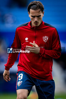 2024-03-02 - Hugo Vallejo (SD Huesca) during a La Liga Hypermotion match between RCD Espanyol and SD Huesca at Stage Front Stadium, in Barcelona, ,Spain on March 2, 2024. Photo by Felipe Mondino - RCD ESPANYOL - SD HUESCA - OTHER - SOCCER