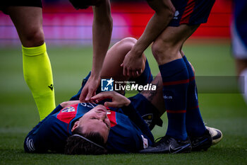 2024-03-02 - Hugo Vallejo (SD Huesca) during a La Liga Hypermotion match between RCD Espanyol and SD Huesca at Stage Front Stadium, in Barcelona, ,Spain on March 2, 2024. Photo by Felipe Mondino - RCD ESPANYOL - SD HUESCA - OTHER - SOCCER