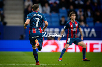 2024-03-02 - Gerard Valentin (SD Huesca) during a La Liga Hypermotion match between RCD Espanyol and SD Huesca at Stage Front Stadium, in Barcelona, ,Spain on March 2, 2024. Photo by Felipe Mondino - RCD ESPANYOL - SD HUESCA - OTHER - SOCCER