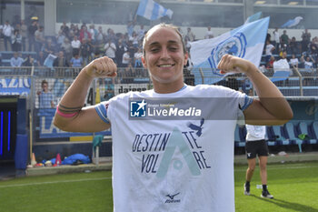 2024-05-19 - LEva Popodinova and Adriana Gomez of Lazio Women celebrating after the match - SERIE B - LAZIO WOMEN VS PARMA - OTHER - SOCCER