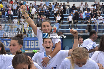 2024-05-19 - Lazio Women's players celebrating after the match - SERIE B - LAZIO WOMEN VS PARMA - OTHER - SOCCER