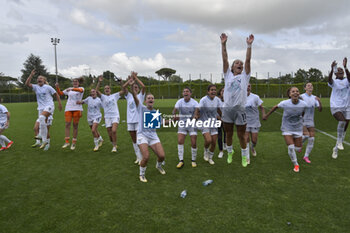 2024-05-19 - Lazio Women's players celebrating after the match - SERIE B - LAZIO WOMEN VS PARMA - OTHER - SOCCER