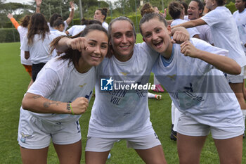 2024-05-19 - Lazio Women's players celebrating after the match - SERIE B - LAZIO WOMEN VS PARMA - OTHER - SOCCER