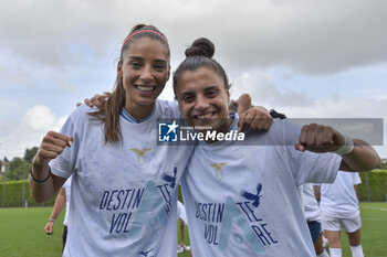 2024-05-19 - Lazio Women's players celebrating after the match - SERIE B - LAZIO WOMEN VS PARMA - OTHER - SOCCER