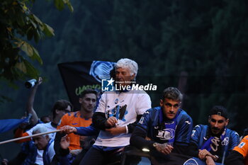 2024-05-31 - Atalanta celebrates the victory in the UEFA Europa League, Gasperini - ATALANTA CELEBRATES THE VICTORY IN THE UEFA EUROPA LEAGUE - OTHER - SOCCER