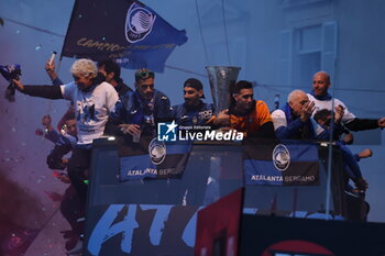 2024-05-31 - Atalanta celebrates the victory in the UEFA Europa League - ATALANTA CELEBRATES THE VICTORY IN THE UEFA EUROPA LEAGUE - OTHER - SOCCER