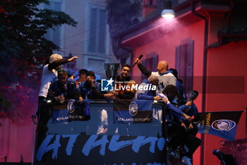 Atalanta celebrates the victory in the UEFA Europa League - OTHER - SOCCER