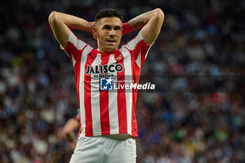 2024-06-13 - Djuka (Sporting de Gijon) look dejected during a Playoff La Liga Hypermotion match between RCD Espanyol and Real Sporting at Stage Front Stadium, in Barcelona, ,Spain on June 13, 2024. Photo by Felipe Mondino - RCD ESPANYOL - REAL SPORTING - OTHER - SOCCER