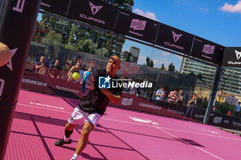 2024-06-16 - Milano Football Week, Padel Showmatch with Amoruso, Budel, Candela, Di Biagio, Borja Valero and Zambrotta - MILANO FOOTBALL WEEK 2024 - OTHER - SOCCER