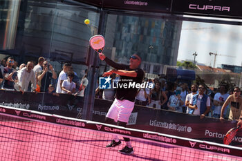 2024-06-16 - Milano Football Week, Padel Showmatch with Amoruso, Budel, Candela, Di Biagio, Borja Valero and Zambrotta - MILANO FOOTBALL WEEK 2024 - OTHER - SOCCER