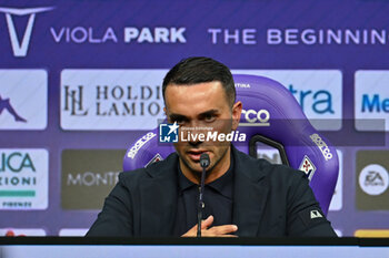 2024-06-25 - ACF Fiorentina's coach Raffaele Palladino - PRESENTATION OF ACF FIORENTINA'S NEW HEAD COACH RAFFAELE PALLADINO - OTHER - SOCCER