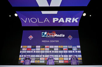 2024-06-25 - General view of Media Center in Rocco B. Commisso Viola Park - PRESENTATION OF ACF FIORENTINA'S NEW HEAD COACH RAFFAELE PALLADINO - OTHER - SOCCER