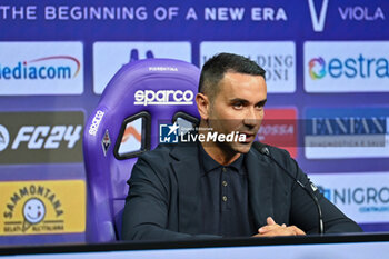 2024-06-25 - ACF Fiorentina's coach Raffaele Palladino - PRESENTATION OF ACF FIORENTINA'S NEW HEAD COACH RAFFAELE PALLADINO - OTHER - SOCCER